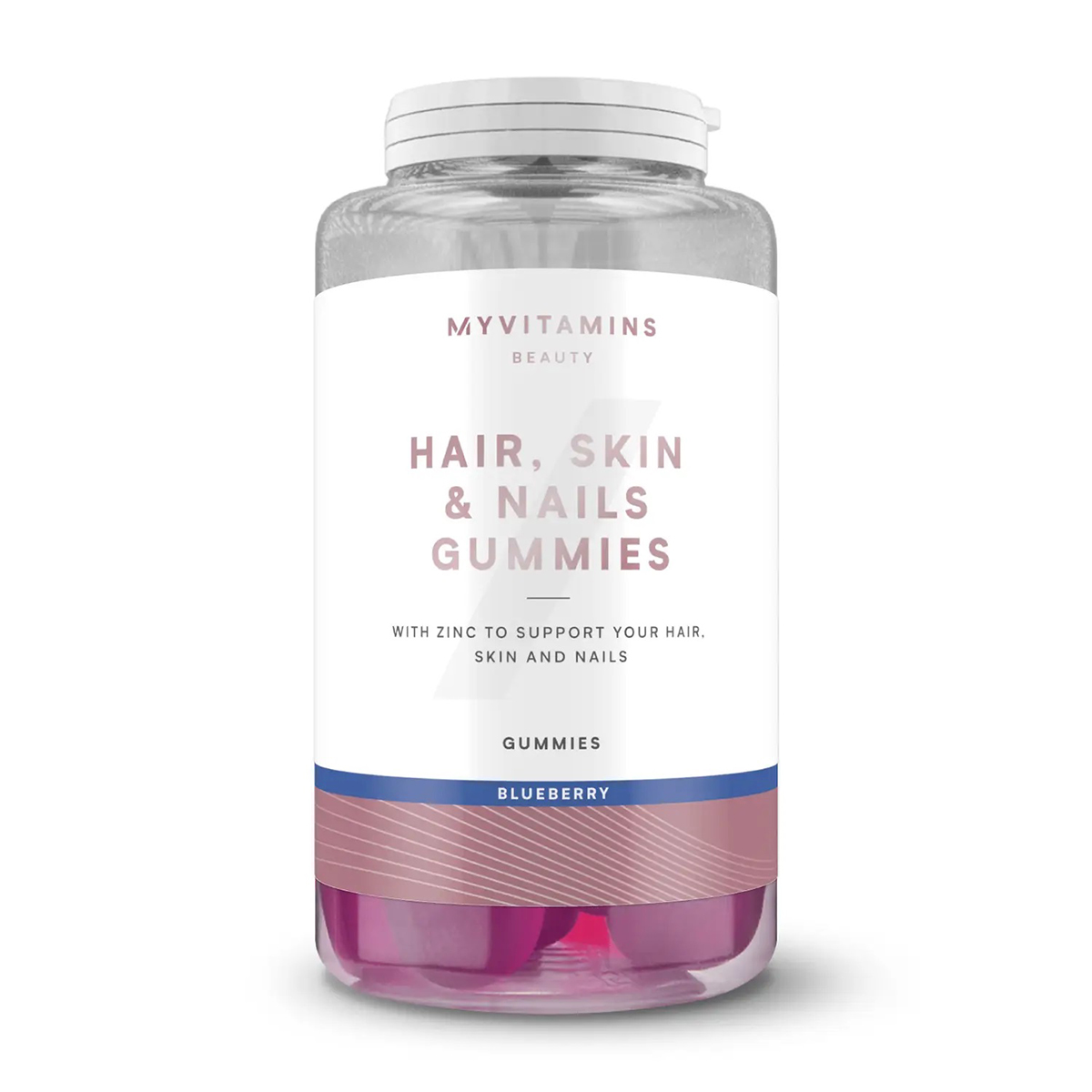 پاستیل مکمل هیر اسکین نیل Myvitamins Hair, Skin & Nail Gummies-#darukco